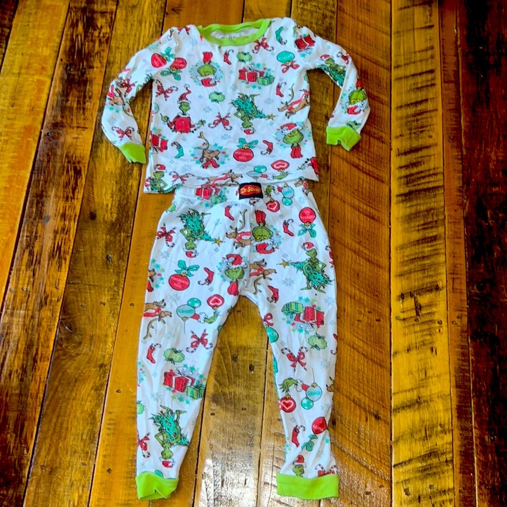 Grinch pajamas